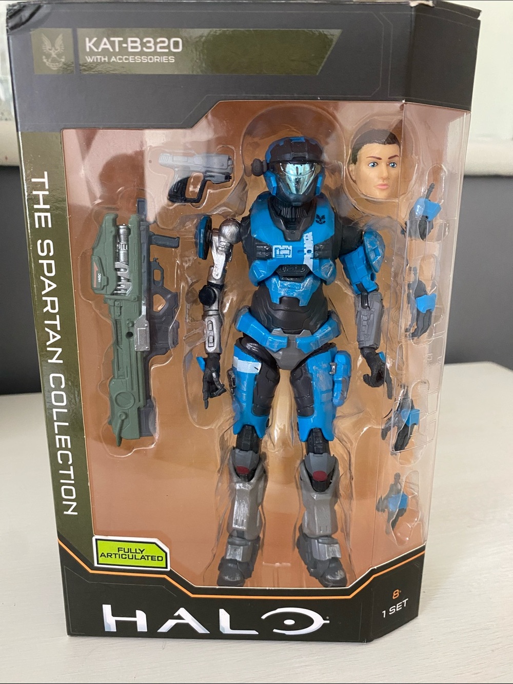 Halo The Spartan Collection KAT-B320 Action Figure with Accessories New in Box